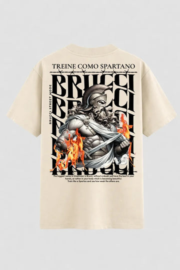 Camiseta Oversized Brucci Originals Ares God of Chaos