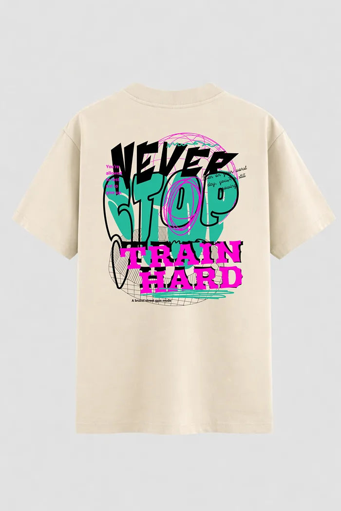 Camiseta Oversized Brucci Originals Never Stop