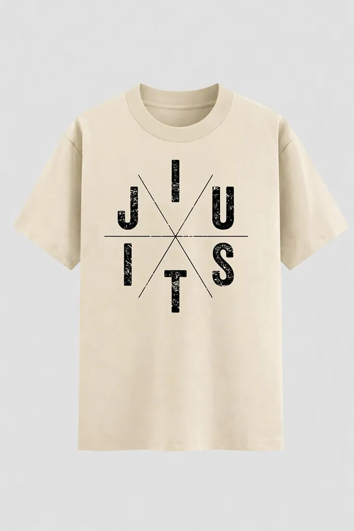 Camiseta Oversized Arte Suave linha Jiu-Jitsu