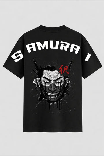 Camiseta Oversized SAMURAI Senshi akuma