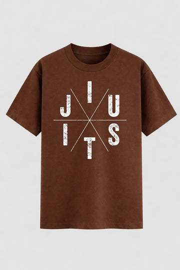 Camiseta Oversized Arte Suave linha Jiu-Jitsu