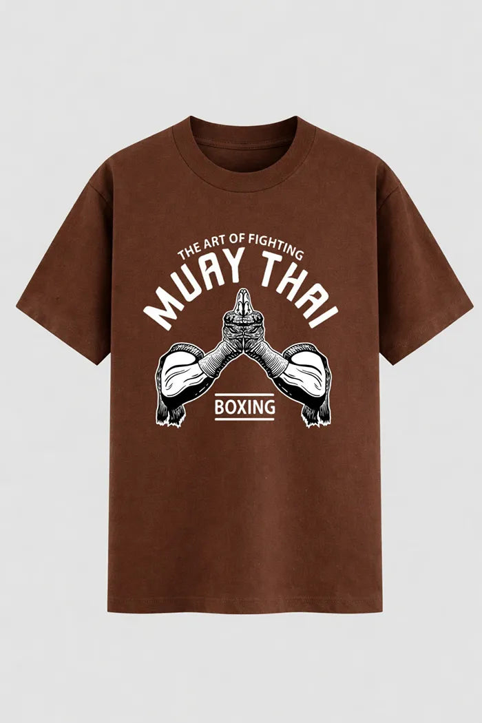 Camiseta Oversized Muay Thai Art of Fight