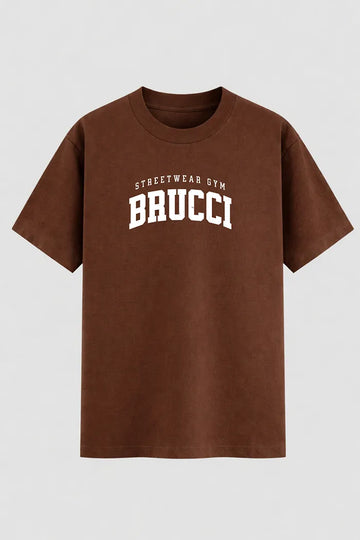 Camiseta Oversized Brucci Varsity