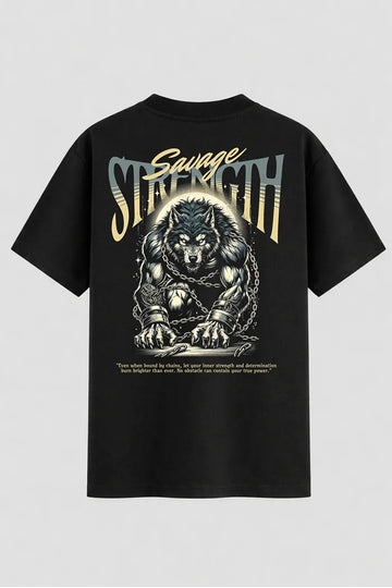 Camiseta Oversized Savage Instinct