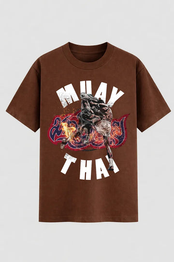 Camiseta Oversized Muay Thai Ringue