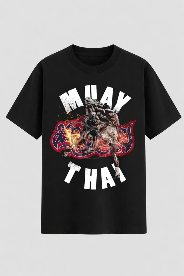 Camiseta Oversized Muay Thai Ringue