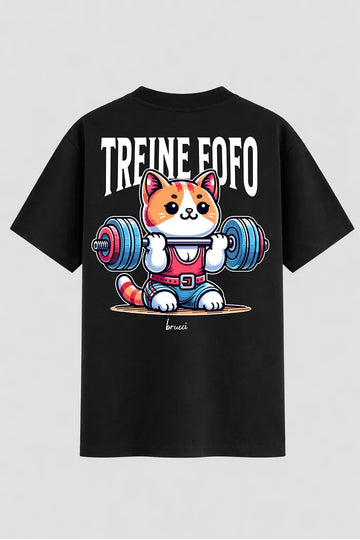 Camiseta Oversized Cute Gym Treine Fofo