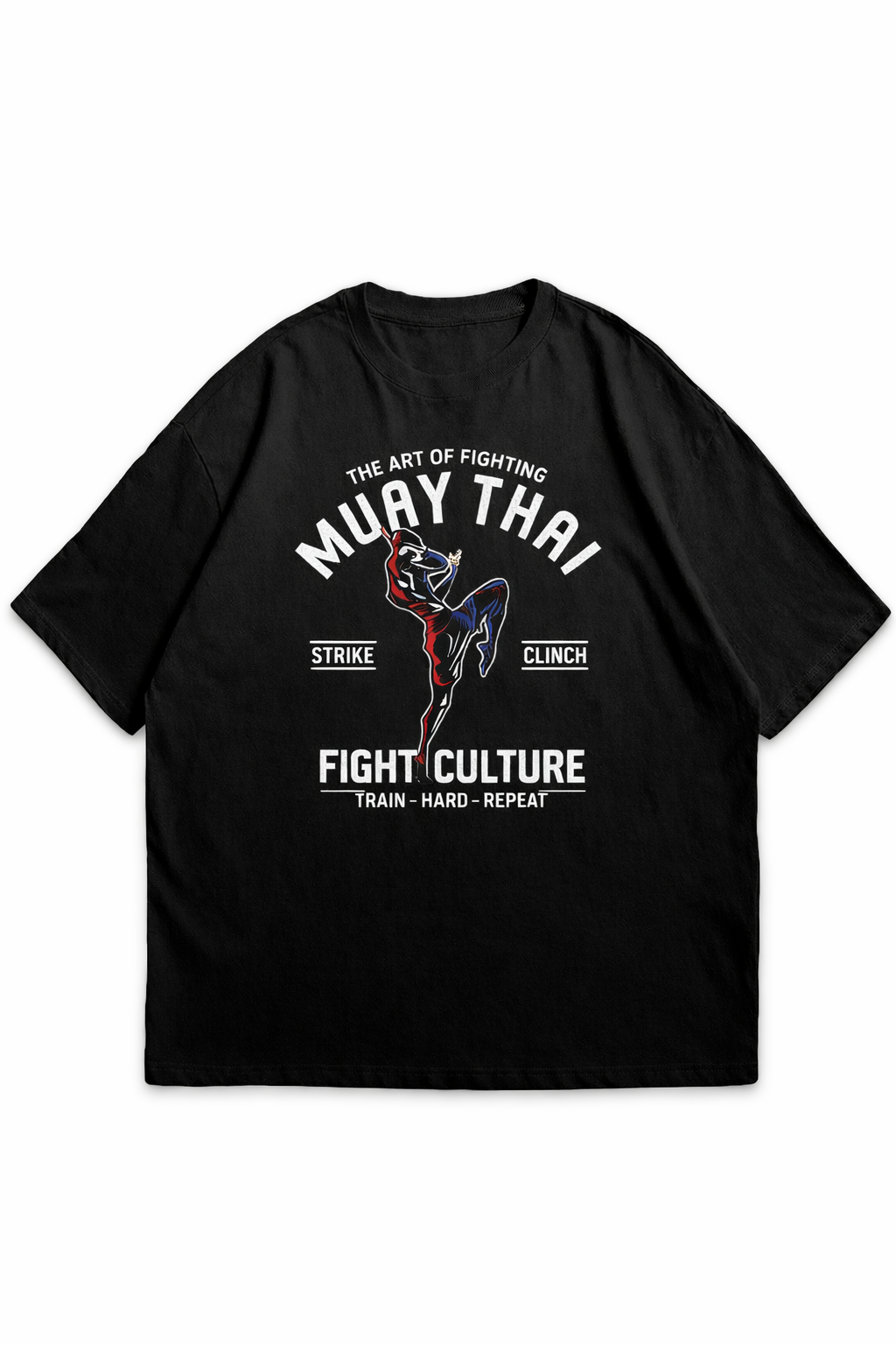 Camiseta Oversized Muay Thai Fight Culture