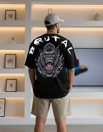 Camiseta Oversized brucci Brutal animals Gorila