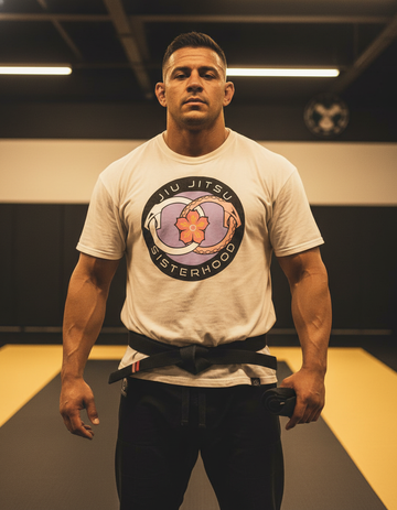 Camiseta Oversized Jiu-Jitsu Sisterhood