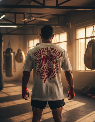 Camiseta Oversized Muay Thai Siamese Style