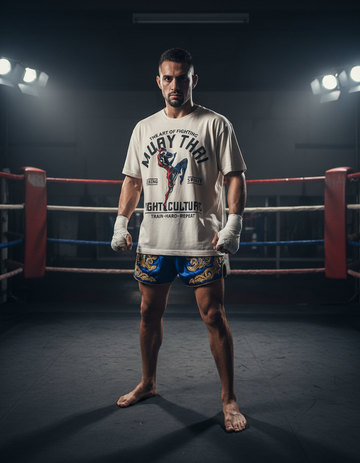 Camiseta Oversized Muay Thai Fight Culture