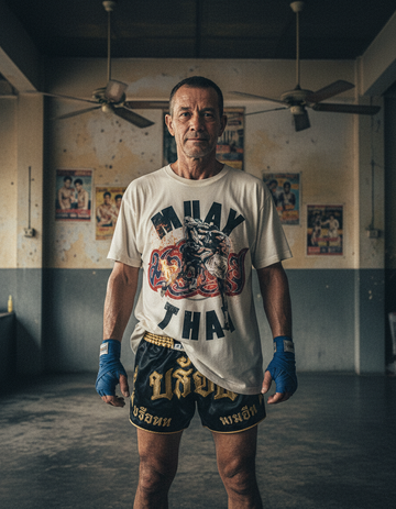 Camiseta Oversized Muay Thai Ringue