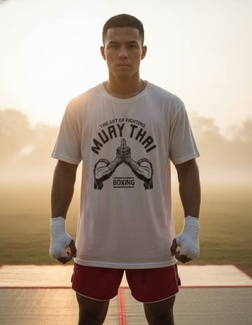 Camiseta Oversized Muay Thai Art of Fight