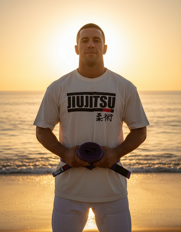 Camiseta Oversized Jiu-Jitsu Martial Art