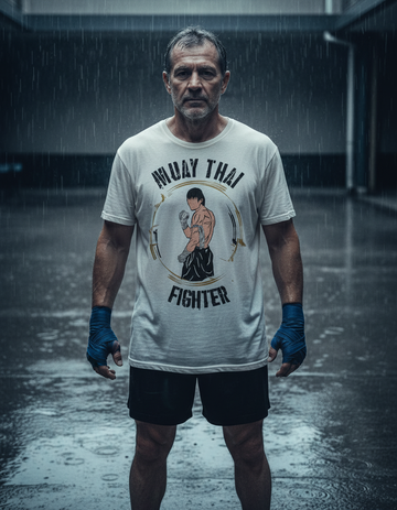 Camiseta Oversized Muay Thai Fighter
