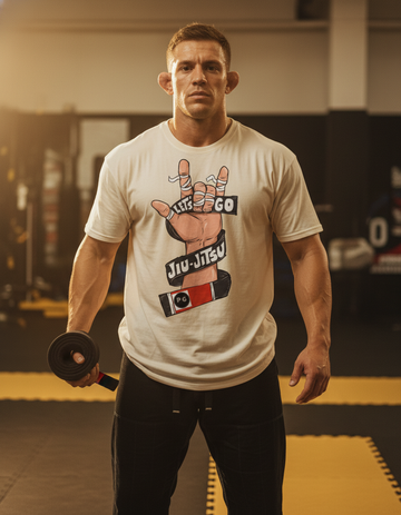 Camiseta Oversized Jiu-Jitsu Let's Go